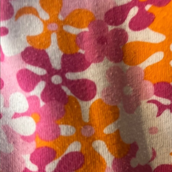 Circo Pink and Orange Floral Tank Top - Picture 3 of 4